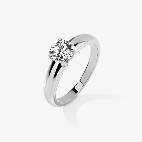 4239 | Помолвочное кольцо с бриллиантом в 0.6 ct.