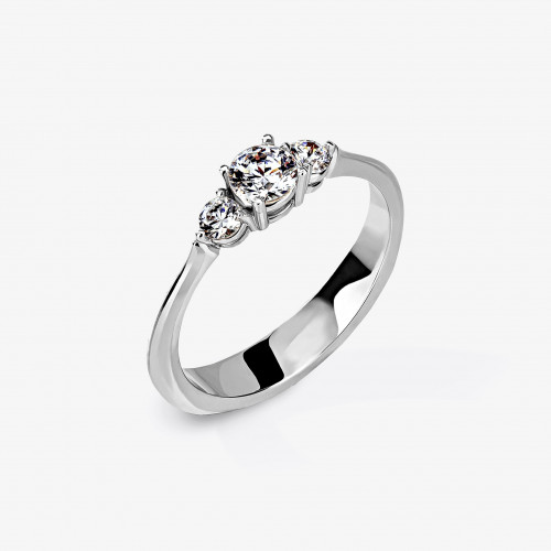 4318 | Помолвочное кольцо 0.5 ct.