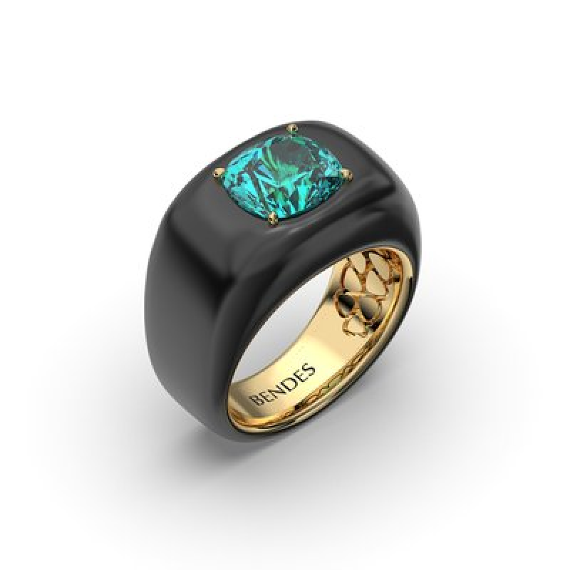 9069 | Кольцо Colors 2.0 из золота с цирконом